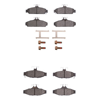 R1 Concepts® - Optimum OEp Front and Rear Brake Pad Set