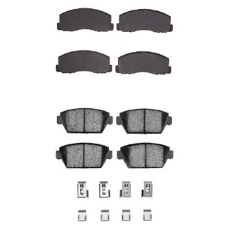 R1 Concepts® - Optimum OEp Front and Rear Brake Pad Set