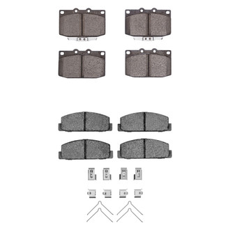 R1 Concepts® - Optimum OEp Front and Rear Brake Pad Set