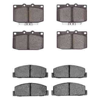 R1 Concepts® - Optimum OEp Front and Rear Brake Pad Set