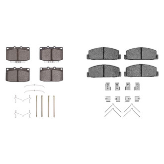 R1 Concepts® - Optimum OEp Front and Rear Brake Pad Set