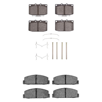 R1 Concepts® - Optimum OEp Front and Rear Brake Pad Set