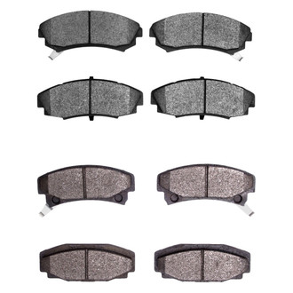 R1 Concepts® - Optimum OEp Front and Rear Brake Pad Set