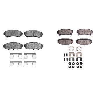 R1 Concepts® - Optimum OEp Front and Rear Brake Pad Set