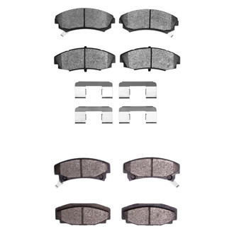 R1 Concepts® - Optimum OEp Front and Rear Brake Pad Set