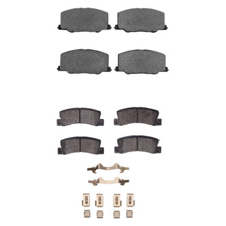 R1 Concepts® - Optimum OEp Front and Rear Brake Pad Set