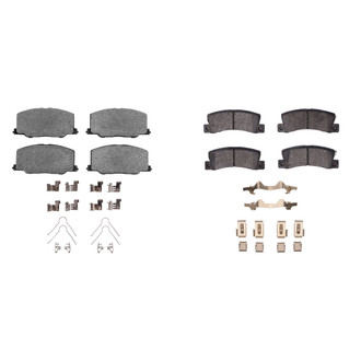 R1 Concepts® - Optimum OEp Front and Rear Brake Pad Set