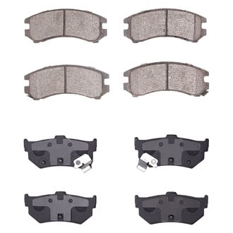 R1 Concepts® - Optimum OEp Front and Rear Brake Pad Set