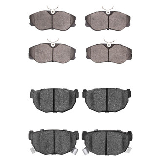 R1 Concepts® - Optimum OEp Front and Rear Brake Pad Set