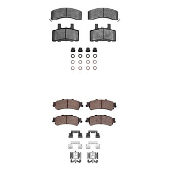 R1 Concepts® - Optimum OEp Front and Rear Brake Pad Set