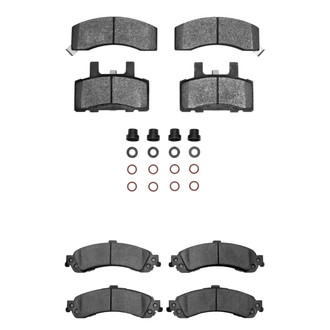 R1 Concepts® - Optimum OEp Front and Rear Brake Pad Set
