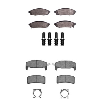R1 Concepts® - Optimum OEp Front and Rear Brake Pad Set