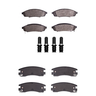 R1 Concepts® - Optimum OEp Front and Rear Brake Pad Set