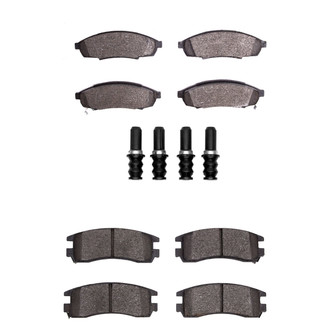 R1 Concepts® - Optimum OEp Front and Rear Brake Pad Set
