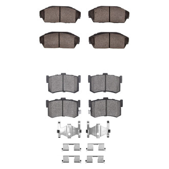 R1 Concepts® - Optimum OEp Front and Rear Brake Pad Set