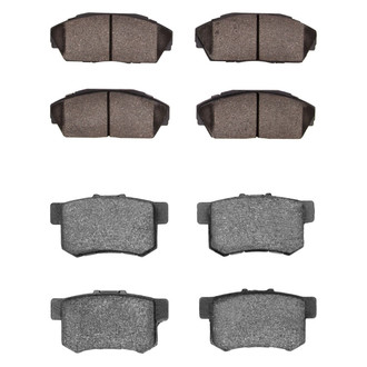 R1 Concepts® - Optimum OEp Front and Rear Brake Pad Set