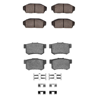 R1 Concepts® - Optimum OEp Front and Rear Brake Pad Set
