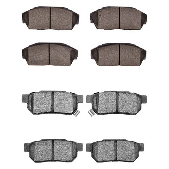 R1 Concepts® - Optimum OEp Front and Rear Brake Pad Set