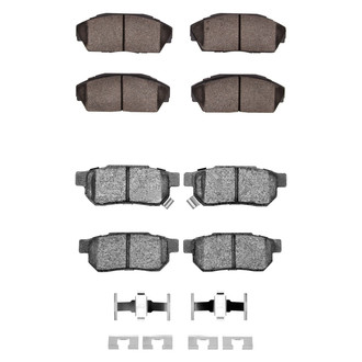 R1 Concepts® - Optimum OEp Front and Rear Brake Pad Set
