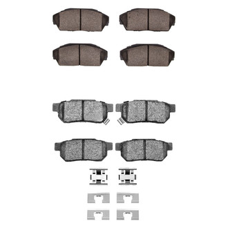 R1 Concepts® - Optimum OEp Front and Rear Brake Pad Set