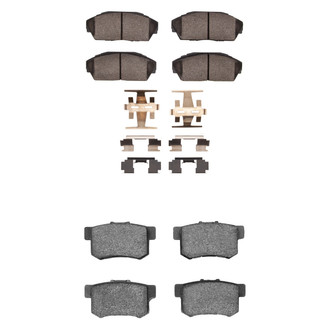 R1 Concepts® - Optimum OEp Front and Rear Brake Pad Set