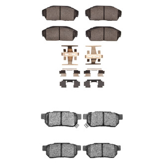 R1 Concepts® - Optimum OEp Front and Rear Brake Pad Set