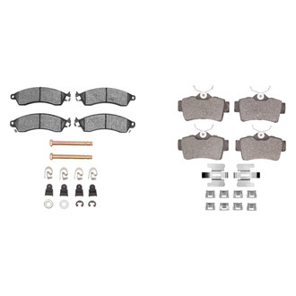 R1 Concepts® - Optimum OEp Front and Rear Brake Pad Set