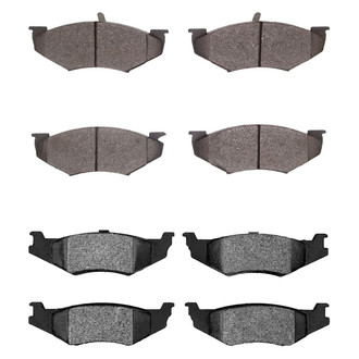 R1 Concepts® - Optimum OEp Front and Rear Brake Pad Set