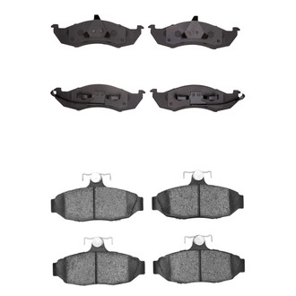 R1 Concepts® - Optimum OEp Front and Rear Brake Pad Set