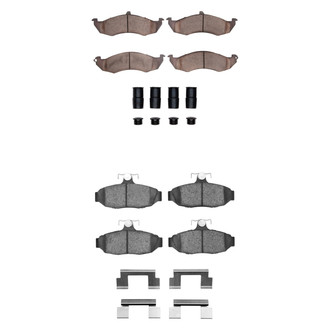 R1 Concepts® - Optimum OEp Front and Rear Brake Pad Set