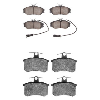 R1 Concepts® - Optimum OEp Front and Rear Brake Pad Set