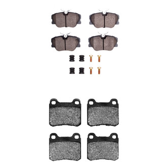 R1 Concepts® - Optimum OEp Front and Rear Brake Pad Set