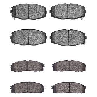 R1 Concepts® - Optimum OEp Front and Rear Brake Pad Set
