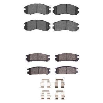 R1 Concepts® - Optimum OEp Front and Rear Brake Pad Set