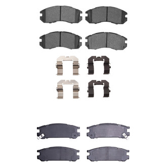 R1 Concepts® - Optimum OEp Front and Rear Brake Pad Set