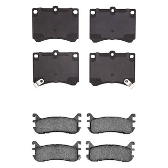 R1 Concepts® - Optimum OEp Front and Rear Brake Pad Set