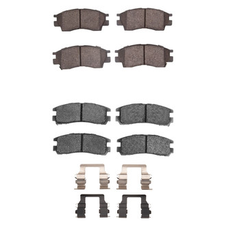 R1 Concepts® - Optimum OEp Front and Rear Brake Pad Set