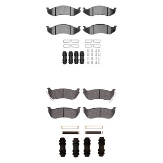 R1 Concepts® - Optimum OEp Front and Rear Brake Pad Set