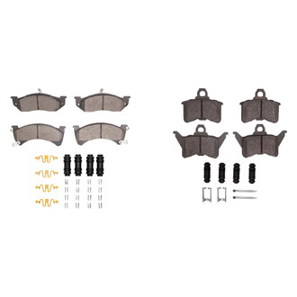 R1 Concepts® - Optimum OEp Front and Rear Brake Pad Set
