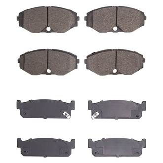 R1 Concepts® - Optimum OEp Front and Rear Brake Pad Set