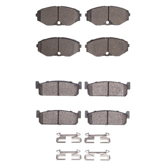 R1 Concepts® - Optimum OEp Front and Rear Brake Pad Set