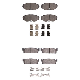 R1 Concepts® - Optimum OEp Front and Rear Brake Pad Set