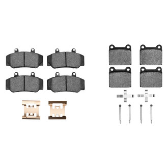 R1 Concepts® - Optimum OEp Front and Rear Brake Pad Set