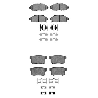 R1 Concepts® - Optimum OEp Front and Rear Brake Pad Set