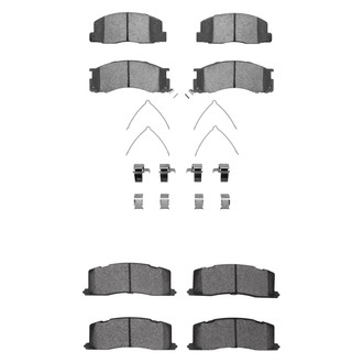 R1 Concepts® - Optimum OEp Front and Rear Brake Pad Set