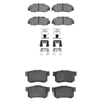 R1 Concepts® - Optimum OEp Front and Rear Brake Pad Set