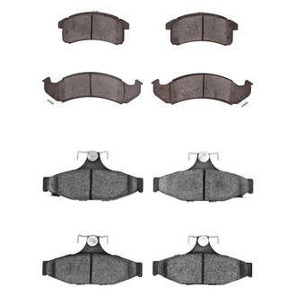 R1 Concepts® - Optimum OEp Front and Rear Brake Pad Set