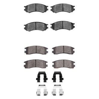 R1 Concepts® - Optimum OEp Front and Rear Brake Pad Set