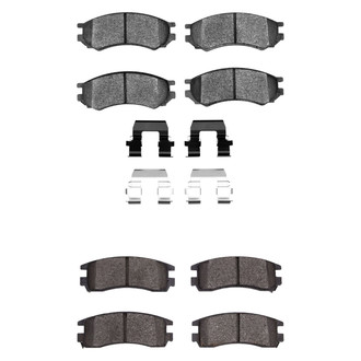 R1 Concepts® - Optimum OEp Front and Rear Brake Pad Set