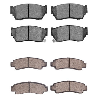 R1 Concepts® - Optimum OEp Front and Rear Brake Pad Set